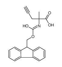 (S)-N-Fmoc-2-(2’-丙炔)丙氨酸结构式