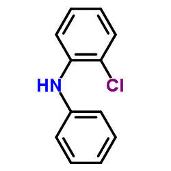 N-苯基-2-氯苯胺结构式