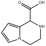 1,2,3,4-四氢吡咯并[1,2-A]吡嗪-1-羧酸结构式