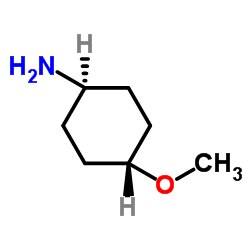 反式-4-甲氧基环己胺结构式