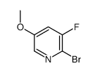 2-Bromo-3-fluoro-5-methoxypyridine Structure