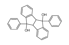 5,10-diphenyl-4b,5,9b,10-tetrahydro-indeno[2,1-a]indene-5,10-diol结构式