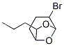 6,8-Dioxabicyclo3.2.1octane, 4-bromo-7-propyl-, (exo,exo)- Structure