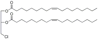 氯代-消旋-1,2-十八烷酰(2-羟乙基)三甲基氢氧化铵-3-氯-1,2-丙二醇结构式