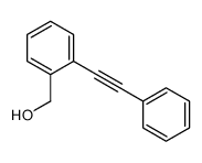 [2-(2-phenylethynyl)phenyl]methanol结构式