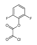 (2,6-difluorophenyl) 2-chloro-2-oxoacetate结构式