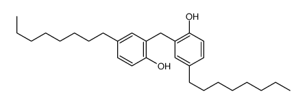2-[(2-hydroxy-5-octylphenyl)methyl]-4-octylphenol Structure