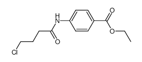 ethyl 4-(4-chlorobutyramido)benzoate结构式