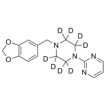 Piribedil D8结构式