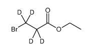 3-溴丙酸乙酯-D4结构式