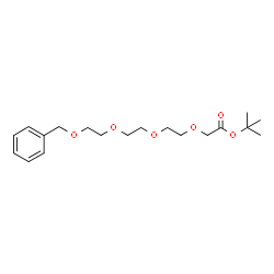 Benzyl-PEG3-CH2-Boc结构式
