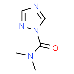 1H-1,2,4-Triazole-1-carboxamide,N,N-dimethyl-(8CI,9CI)结构式
