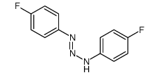 4-fluoro-N-[(4-fluorophenyl)diazenyl]aniline结构式