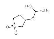 3-异丙氧基四氢噻吩1,1-二氧化物结构式