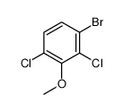 1-Bromo-2,4-dichloro-3-methoxybenzene structure