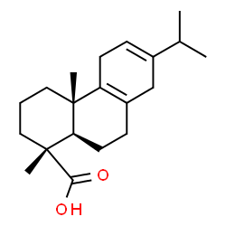 Abieta-8,12-dien-18-oic acid Structure