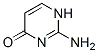 4(1H)-Pyrimidinone, 2-amino- (9CI) Structure