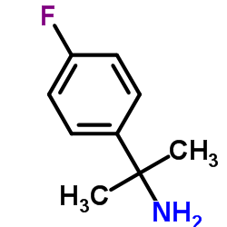 2-(4-Fluorophenyl)-2-propanamine Structure