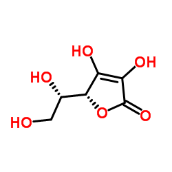L-Ascorbic acid-13C Structure