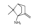 Bicyclo[2.2.1]heptan-1-amine, 7,7-dimethyl-2-methylene-, (1S,4S)- (9CI) Structure