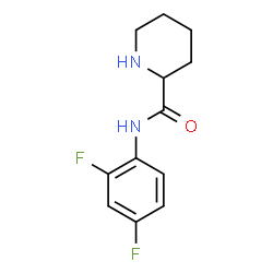 N-(2,4-difluorophenyl)piperidine-2-carboxamide Structure