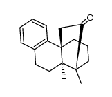 (+/-)-1β-methyl-1,2,3,4,4a,9,10,10aβ-octahydro-1α,4aα-ethanophenanthren-12-one Structure