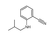 2-(异丁基氨基)苄腈结构式