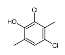2,4-dichloro-3,6-dimethylphenol structure