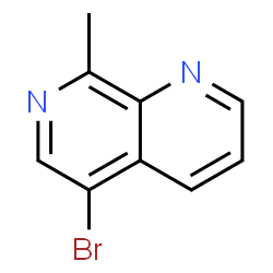 5-Bromo-8-methyl-1,7-naphthyridine Structure