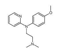 N'-(4-methoxyphenyl)-N,N-dimethyl-N'-pyridin-2-ylethane-1,2-diamine结构式