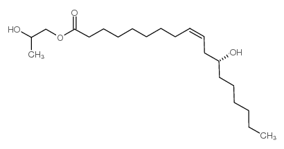 丙二醇蓖麻醇酸酯结构式
