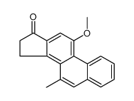 15,16-Dihydro-11-methoxy-7-methyl-17H-cyclopenta[a]phenanthren-17-one Structure