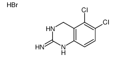 2-Amino-5,6-dichloro-3,4-dihydroquinazoline Hydrobromide Structure