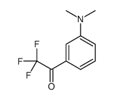 1-(3-(二甲基氨基)苯基)-2,2,2-三氟乙酮结构式