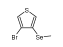 4-bromo-3-methylselenothiophene Structure
