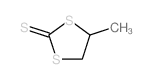 see 1,3-Dithiolane-2-thione,4-methyl- structure