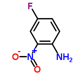 4-氟-2-硝基苯胺结构式