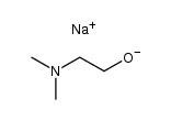 N,N-dimethylethanolamine sodium salt结构式