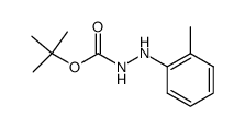 N1-Boc-N2-2-methylphenyl-hydrazine结构式