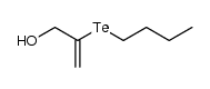 2-(butyltellanyl)prop-2-en-1-ol结构式