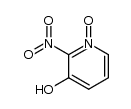 2-nitro-1-oxy-pyridin-3-ol Structure