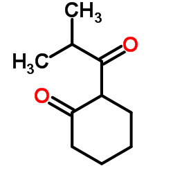 2-Isobutyrylcyclohexanone structure