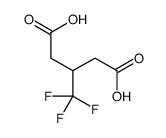 3-Trifluoromethyl-pentanedioic acid Structure