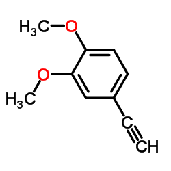 4-Ethynyl-1,2-dimethoxybenzene Structure