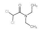 Α,Α-二氯代-N,N-二乙基乙酰乙酰胺结构式