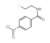 Benzamide,N-(2-chloroethyl)-4-nitro-结构式