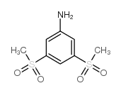 3,5-双(甲基磺酰基)苯胺结构式