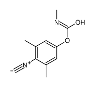 (4-isocyano-3,5-dimethylphenyl) N-methylcarbamate结构式