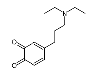3,5-Cyclohexadiene-1,2-dione, 4-[3-(diethylamino)propyl]- (9CI)结构式