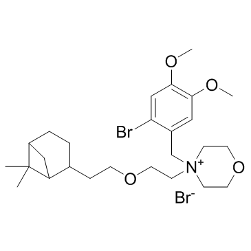 匹维溴铵结构式